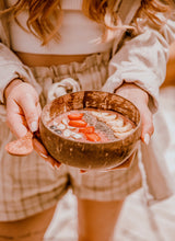 Load image into Gallery viewer, Natural coconut bowl