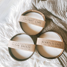 Load image into Gallery viewer, Coconut Candle- Single wooden wick