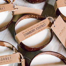 Load image into Gallery viewer, Coconut Candle- Single wooden wick