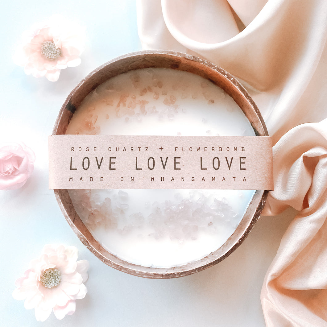 Crystal Range Coconut Candle