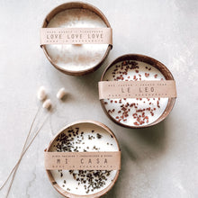 Load image into Gallery viewer, Crystal Range Coconut Candle
