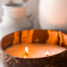 Load image into Gallery viewer, Triple-wick Coconut Candle-Aloe &amp; White Lily
